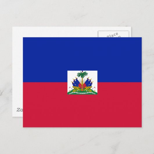Hatian Flag Postkarte (Vorne/Hinten)
