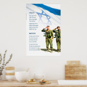 hatikva_soldaten poster (Küche)