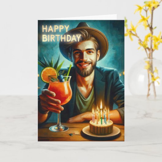 Hatman Karte (Gelbe Blume)