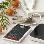 Hatoful Advent calendar 11: The King Schlüsselanhänger (Vorderseite rechts)