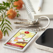 Hatoful Advent calendar 1: Okosan Schlüsselanhänger (Vorderseite rechts)