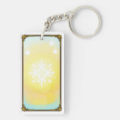 Hatoful Advent calendar 24: Miru and Kaku Schlüsselanhänger (Rückseite)