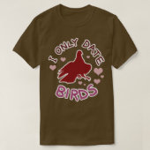 Hatoful Boyfriend I only Date Birds T-Shirt (Design vorne)