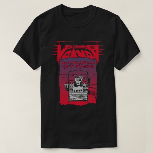 Hatross Dimension voivod Klassischer T - Shirt (Design vorne)