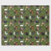 Hats 2020 Moos Geschenkpapier (Flach)