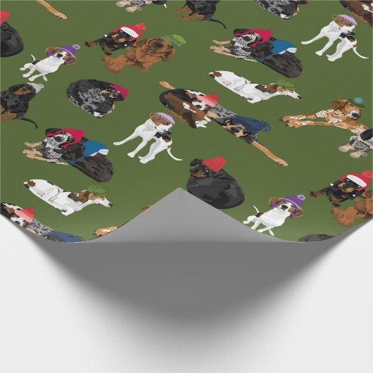 Hats 2020 Moos Geschenkpapier (Ecke)