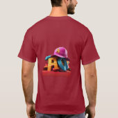 HATS: Angesagt-Hop-Inspiriert Threads T-Shirt (Rückseite)