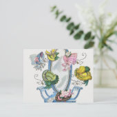 Hats auf dem Flur Postkarte (Stehend Vorderseite)