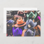 Hats Fedoras Postkarte (Vorne/Hinten)