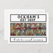 Hats für jeden Anlass Postkarte (Vorne/Hinten)