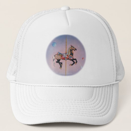 Hats, Kappen - Petaluma Karussell Pferd 1 (Vorderseite)