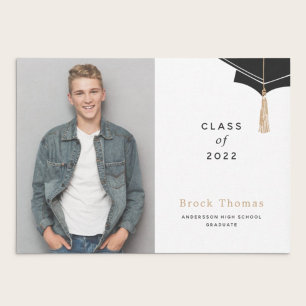 Hats Off Abschluss Foto Ankündigung