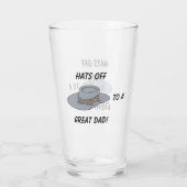 Hats Off, Grauhut-Glas-Cup Glas (Rückseite)