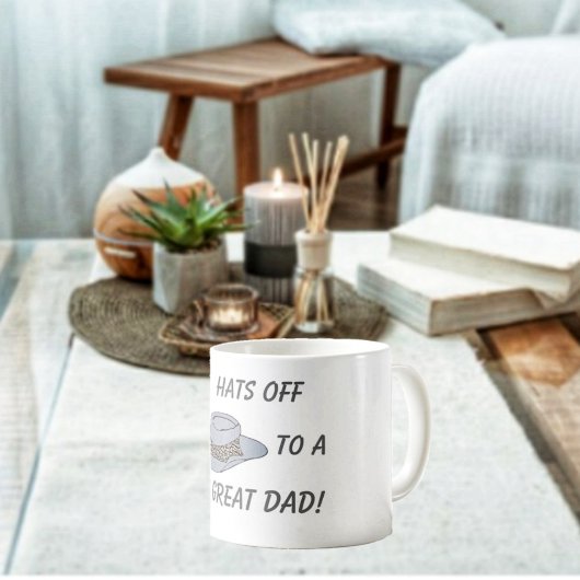 Hats Off-Gray Hat Kaffeetasse