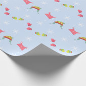 Hats und Fäuste Geschenkpapier (Ecke)