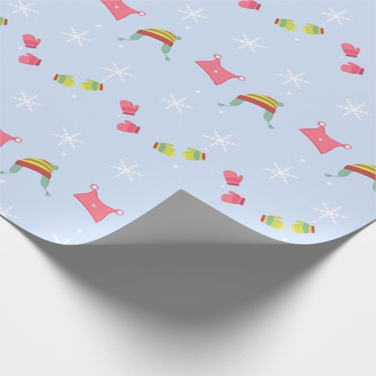 Hats und Fäuste Geschenkpapier (Ecke)