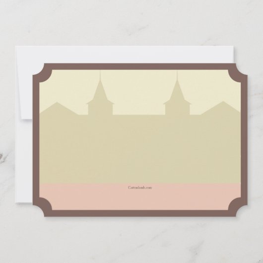 Hats und Pferde - Einladungen (Rückseite)