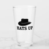 Hats Up Brew Glas (Vorderseite)