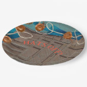 Hats von Abschluss Western Party feiern Pappteller (Schrägansicht)