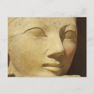 Hatshepsut statue, Pharao Hatshepsut of Egypt Postkarte