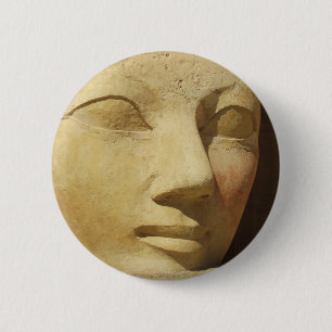 Hatshepsut Statue, Pharao Hatshepsut von Ägypten Button