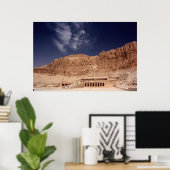 Hatshepsut-Tempel Poster (Heimbüro)