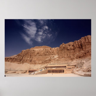 Hatshepsut-Tempel Poster