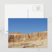 Hatshepsut Temple Panoramafoto Postkarte (Vorne/Hinten)