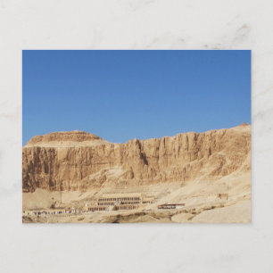 Hatshepsut Temple Panoramafoto Postkarte