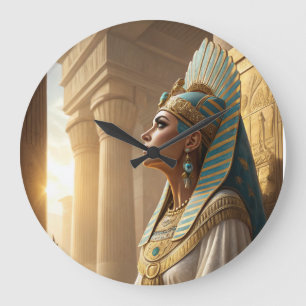 Hatshepsut-Wandkunst, Porträt der ägyptischen Köni Große Wanduhr