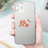Hatsune Miku Sakura Version Aufkleber (Telefon)