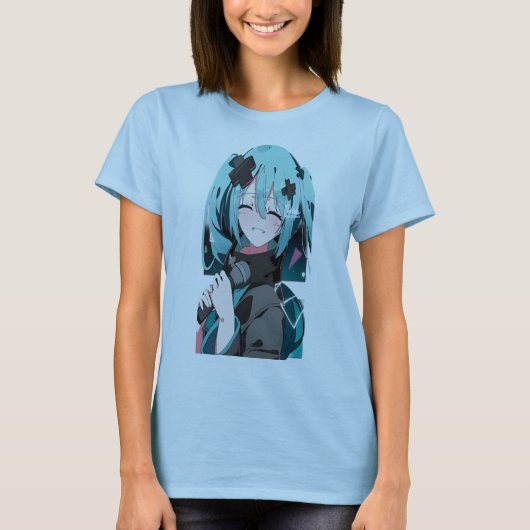 Hatsune miku T-Shirt (Vorderseite)