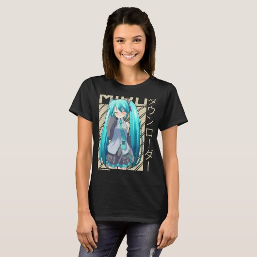 Hatsune Miku T-Shirt (Vorne ganz)