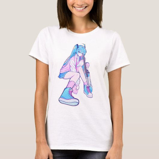 Hatsune miku T-Shirt (Vorderseite)