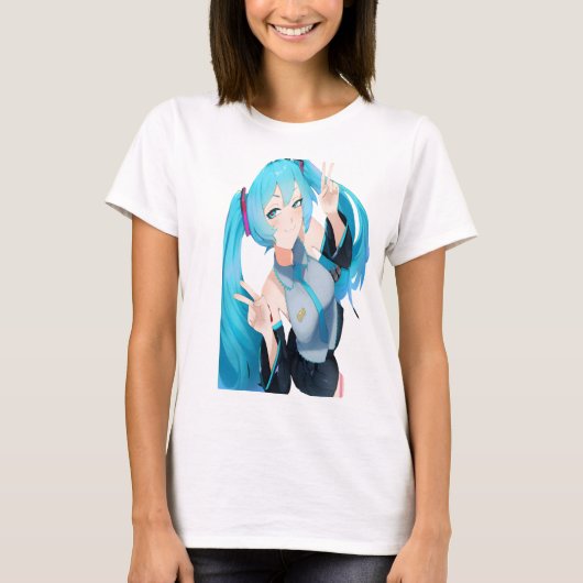 Hatsune miku T-Shirt (Vorderseite)