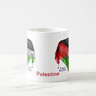 Hatta Flagge TASSE (Palästina), Version 11oz