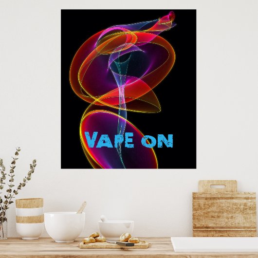 Hätte das Skull Poster drucken sollen (Küche)