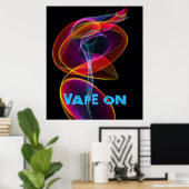 Hätte das Skull Poster drucken sollen (Heimbüro)