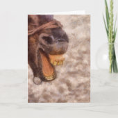 Hatte eine große Zeit Dankeskarte (Vorderseite)