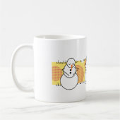 Hätte eine Schneetag-Tasse sein sollen Kaffeetasse (Links)