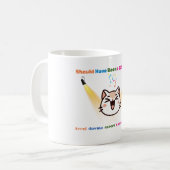 Hätte eine Sopranistin sein sollen - Funny Bilingu Kaffeetasse (Vorderseite Links)