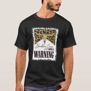 Hätte einen gewarnten Bullschädel Leopard haben so T-Shirt