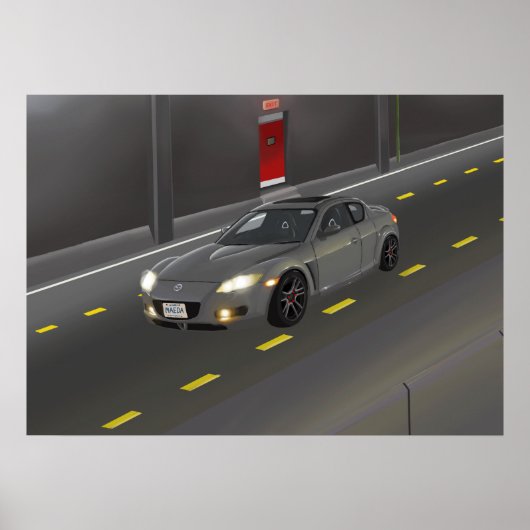 Hätte einen V8 haben sollen Poster (Vorne)