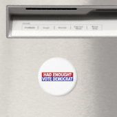 Hatte genug Wahldemokratie Magnet (In Situ (Geschirrspüler))