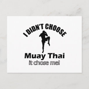 Hatte keinen Muay Thai gewählt Postkarte