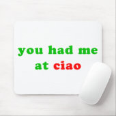 hatte mich an ciao mousepad (Mit Mouse)
