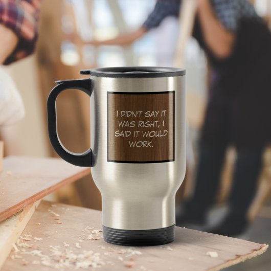 Hatte nicht gesagt, dass es richtig sei reisebecher