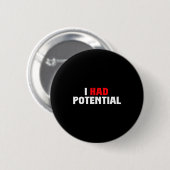 Hatte potenziellen lustigen Physik-Lehrer-Humor Button (Vorne & Hinten)