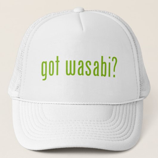 Hatte Wasabi? Truckerkappe (Vorderseite)