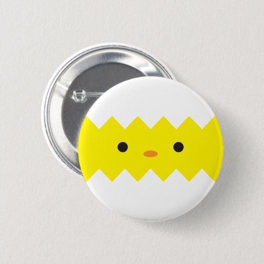 Hatted Chick Button (Vorne & Hinten)